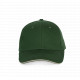 Cappellino con visiera sandwich a contrasto - 6 pannelli KP153 K-up