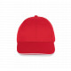 Cappellino con visiera sandwich a contrasto - 6 pannelli KP153 K-up