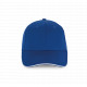 Cappellino con visiera sandwich a contrasto - 6 pannelli KP153 K-up