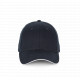 Cappellino con visiera sandwich a contrasto - 6 pannelli KP185 K-up
