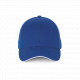 Cappellino con visiera sandwich a contrasto - 6 pannelli KP185 K-up