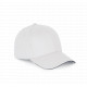 Cappellino con visiera sandwich a contrasto - 6 pannelli KP191 K-up