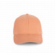 Cappellino in cotone biologico con visiera sandwich a contrasto - 6 pannelli KP198 K-up