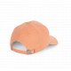 Cappellino in cotone biologico con visiera sandwich a contrasto - 6 pannelli KP198 K-up