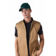 Cappellino 5 pannelli in poliestere KP215 K-up