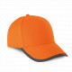 Cappellino 5 pannelli in poliestere KP215 K-up