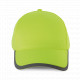 Cappellino 5 pannelli in poliestere KP215 K-up