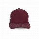 Trucker a 6 pannelli con cuciture a contrasto KP238 K-up
