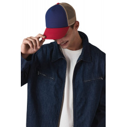 Cappellino Trucker 5 pannelli in cotone canvas - K-Up Gold Label KP240 K-up