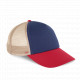 Cappellino Trucker 5 pannelli in cotone canvas - K-Up Gold Label KP240 K-up