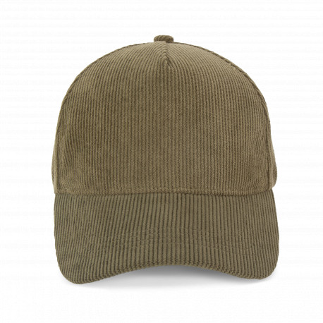 Cappellino in velluto a coste 5 pannelli KP250 K-up