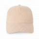Cappellino in velluto a coste 5 pannelli KP250 K-up