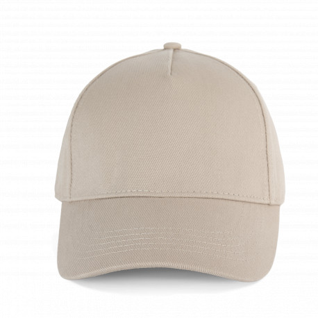 Cappellino a 5 pannelli in cotone biologico - K-up Gold Label KP355 K-up