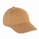 Cappellino a 5 pannelli in cotone biologico - K-up Gold Label KP355 K-up
