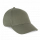 Cappellino a 5 pannelli in cotone biologico - K-up Gold Label KP355 K-up