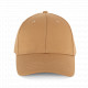 Cappellino a 6 pannelli in cotone biologico - K-up Gold Label KP356 K-up