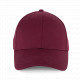 Cappellino a 6 pannelli in cotone biologico - K-up Gold Label KP356 K-up
