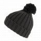 Berretto con pompon KP563 K-up