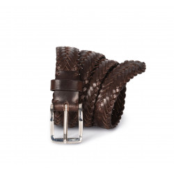 Cintura intrecciata in pelle KP821 K-up