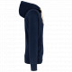 Felpa uomo vintage full zip con cappuccio KV2306 Kariban