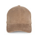 Cappellino unisex in velluto a costine ecosostenibile a 6 pannelli NS016 Native Spirit