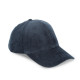 Cappellino unisex in velluto a costine ecosostenibile a 6 pannelli NS016 Native Spirit