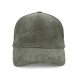 Cappellino unisex in velluto a costine ecosostenibile a 6 pannelli NS016 Native Spirit