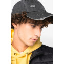 Cappellino unisex ecosostenibile effetto strappato NS026 Native Spirit