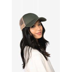 Cappellino Trucker unisex ecosostenibile a 6 pannelli NS036 Native Spirit