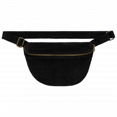 Marsupio ecosostenibile slavato vintage look in velluto a costine NS108 Native Spirit