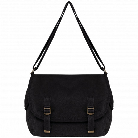 Borsa a bisaccia ecosostenibile slavata vintage look NS140 Native Spirit