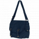 Borsa a bisaccia ecosostenibile slavata vintage look NS140 Native Spirit
