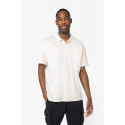 Polo uomo ecosostenibile in maglia piqué con spalle spioventi NS204 Native Spirit