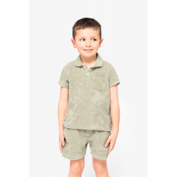 Polo ragazzo ecosostenibile in spugna NS218 Native Spirit