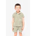 Polo ragazzo ecosostenibile in spugna NS218 Native Spirit