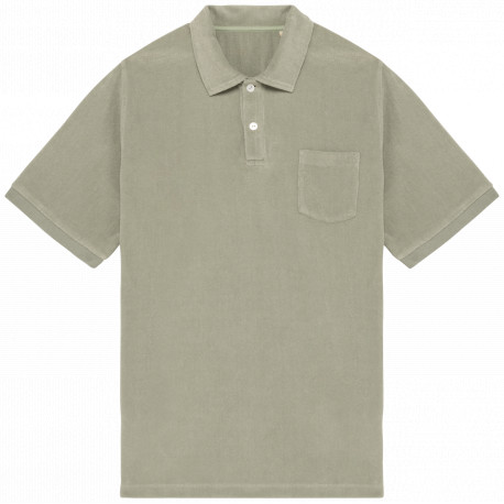 Polo uomo ecosostenibile in spugna NS227 Native Spirit