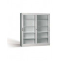 Armadio archiviazione ante scorrevoli in vetro 1800x450x2000 mm