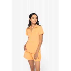 Polo donna ecosostenibile in spugna NS228 Native Spirit