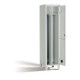 Armadio spogliatoio 1 posto con divisorio sporco/pulito 420x500x1800 mm