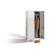 Armadio spogliatoio 2 posti con divisorio sporco/pulito 800x500x1800 mm