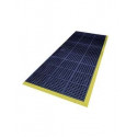 Tappeto antifatica antiscivolamento forato nero 90x90 cm