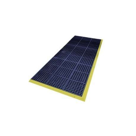 Tappeto antifatica antiscivolamento pieno blu 90x90 cm
