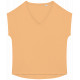 T-shirt loose donna ecosostenibile con scollo a V NS312 Native Spirit
