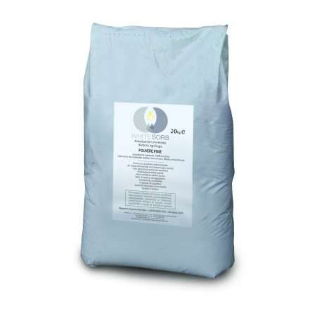 Polvere assorbente White sorb