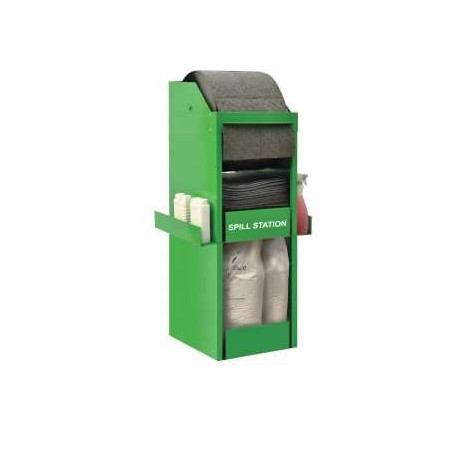 Spill station Stazione dispenser per materiale assorbente
