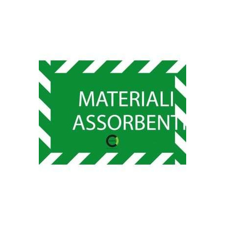 Cartello materiali assorbenti