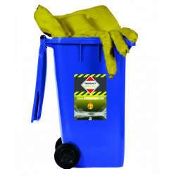 Kit per Chimici carrellato assorbenza 226 lt