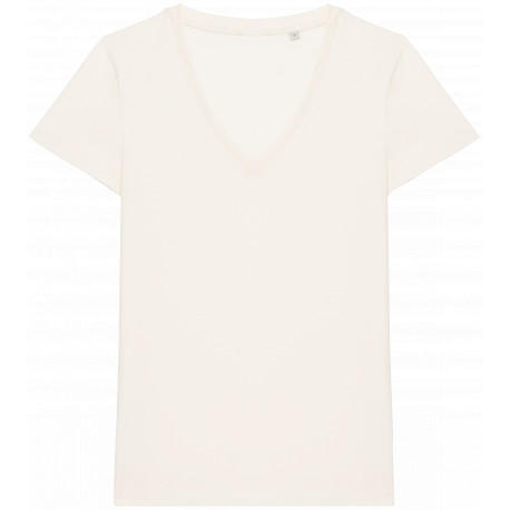 T-shirt donna ecosostenibile scollo a V NS334 Native Spirit