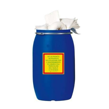 Kit per oli a tenuta stagna assorbenza 213 lt