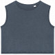 T-shirt crop donna ecosostenibile senza maniche NS342 Native Spirit